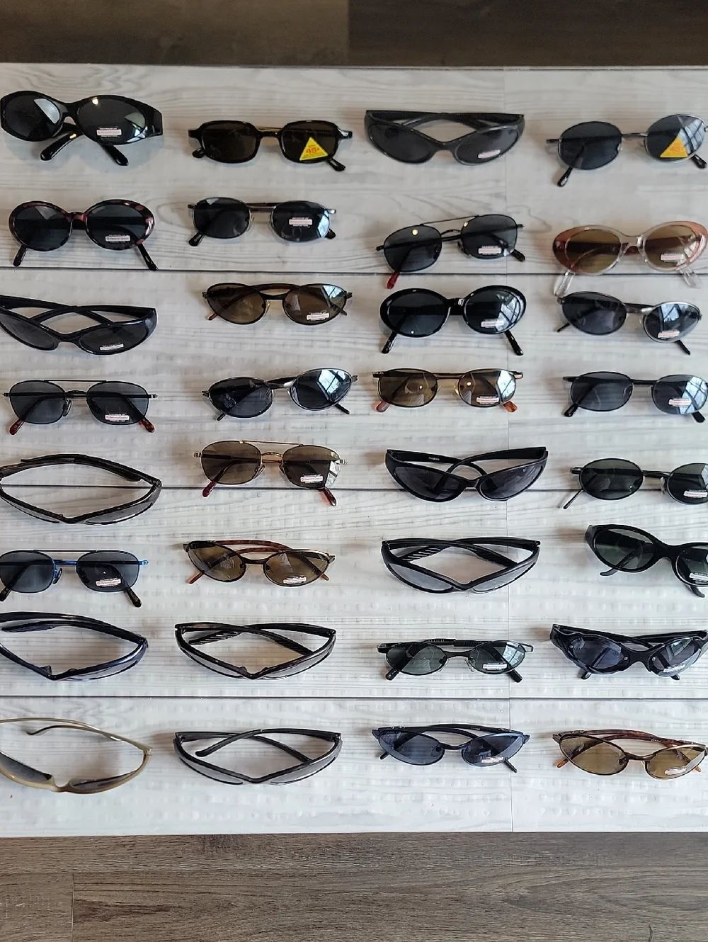 Unbranded Sunglasses New Old Stock Bundle Of 32 XS Adult Or Kids Glasses